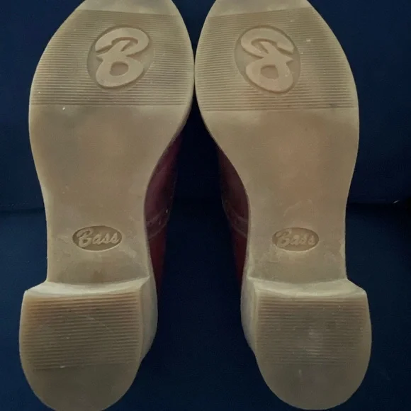 Bass vintage leather spectator style Mary Jane shoe - Picture 11 of 11